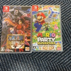 Switch ソフト　マリオ　ワンピース