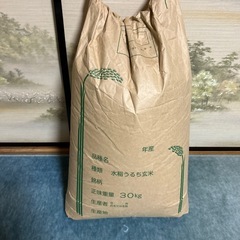 令和4年度豊田市大沼町ミネアサヒ玄米30キロ