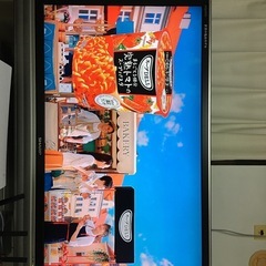 シャープ46型液晶テレビの画像