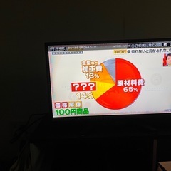 ORION  24V型テレビ（ブラック）