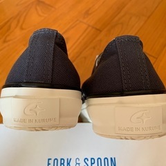 MOONSTAR for FORK & SPOON スニーカー キャンバス 26cmの画像