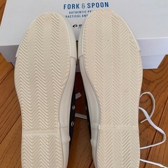 MOONSTAR for FORK & SPOON スニーカー キャンバス 26cmの画像