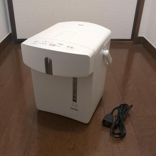 【お値下げ中】アイリスオーヤマ　ジャーポット IMHD-122-W 2021年製