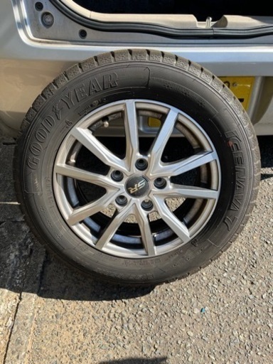 【値下げ】195/65R/15アルミホイール付きスタッドレスタイヤ２０２２年