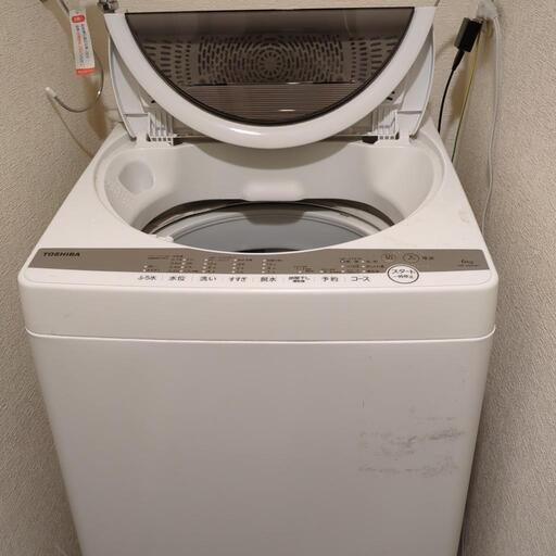 東芝洗濯機　6kg
