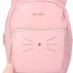 【決定】値下げ！新品　猫のリュックサックピンク