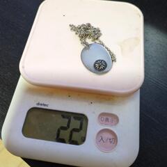 シルバー925ネックレス　の画像
