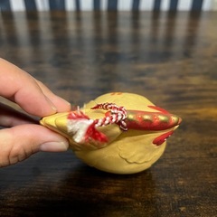 干支　にわとり　置物の画像