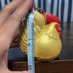 干支　にわとり　置物の画像