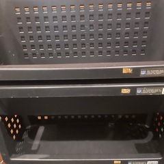 ラック　収納　カーボックス　リビング収納　3つ　の画像