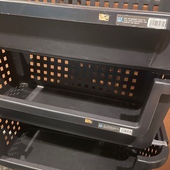 ラック　収納　カーボックス　リビング収納　3つ　の画像