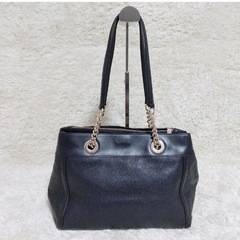 《COACH コーチ》87239レザーバッグ ブラックの画像