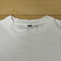UNIQLO U エアリズムコットンオーバーサイズTシャツ5分袖の画像