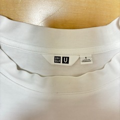 UNIQLO U エアリズムコットンオーバーサイズTシャツ5分袖の画像