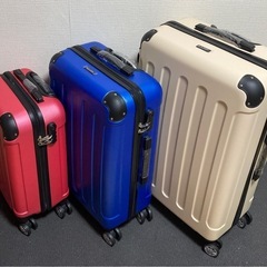 ラスト1セット※新品未使用※スーツケース3点セット（20/24/...