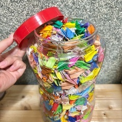 千羽鶴1,000羽＋15羽