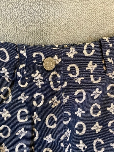 CELINE】 セリーヌ デニム 総柄 パンツ size34 ボトムス 【公式通販】 CELINE】 セリーヌ デニム 総柄 パンツ size34 ボトムス 【公式通販】