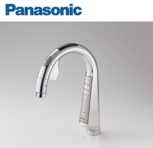 【新品・未開封】Panasonic スリムセンサー水栓（自動水栓） 浄水器一体 一般地仕様 QS01FPSWTEB パナソニック 水栓金具