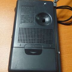 『昔なつかしい❗』【動作品】SONY SRF-AX15 ワイドFM対応 ポータブルラジオ　ソニーの画像
