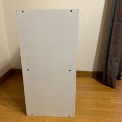 ２段カラーボックスの画像