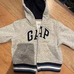 3-6M.babyGAP.裏起毛.パーカー