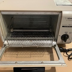 【動作品】象印 オーブントースター こんがり倶楽部 ZOJIRUSHI ET-TD22KM グレー系　2014年製の画像