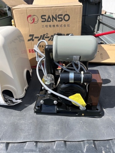 三相電機スーパー山相電気スーパーポンプ　PA2531BR 東芝MS255砂取機