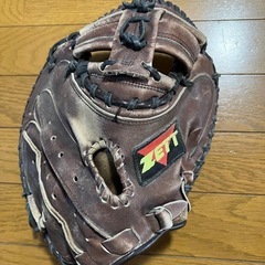 ソフトボール用キャッチャーミット中古品
