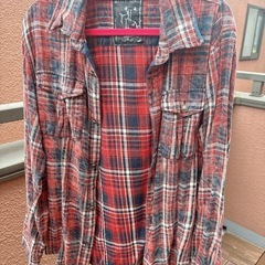 メンズ長袖羽織り　L