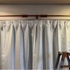木製カーテンレール