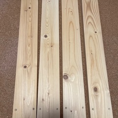 パイン材 ヒノキ材各種の画像