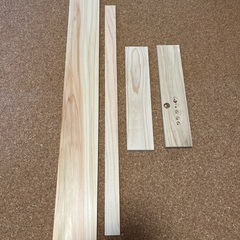 パイン材 ヒノキ材各種の画像