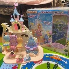 【美品】シルバニアファミリー　お城のゆめいろゆうえんち