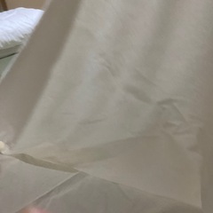 無印良品MUJI  シンプルカーテン タッセル付きの画像