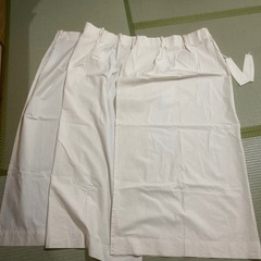 無印良品MUJI  シンプルカーテン タッセル付きの画像