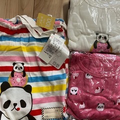 あかちゃん本舗　100㎝パジャマ女の子2つセット福袋　新品の画像