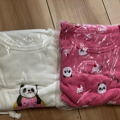 あかちゃん本舗　100㎝パジャマ女の子2つセット福袋　新品の画像