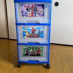 3段収納ボックス