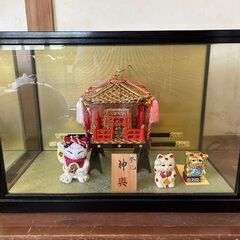 ５円玉で作った神輿の飾り物（値下げしました）