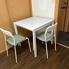 IKEA2人掛けダイニングセット