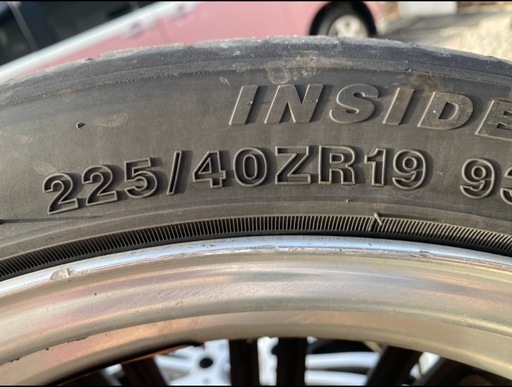 【商談中】エンケイ製！19インチ7.5Jオフセット55