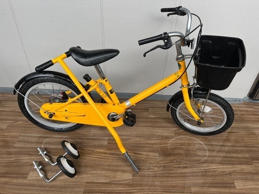 無印良品　子供　キッズ　自転車　16型