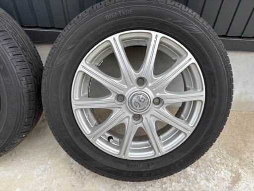 155/65R13 軽自動車 タイヤ&ホイールセット ミラジーノ L700S