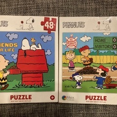 【新品未使用】　スヌーピー　パズル　2箱　セットの画像
