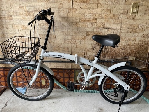 防犯登録付　折りたたみ自転車20in