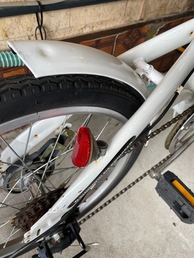 防犯登録付　折りたたみ自転車20in