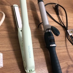 【サロニア　SALONIA】ストレートアイロンとコテの画像