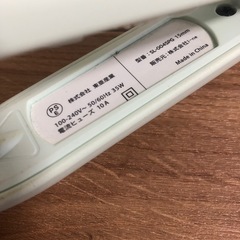 【サロニア　SALONIA】ストレートアイロンとコテの画像