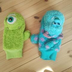 美品　モンスターズ・インク　手袋　正規品