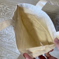 新品　うさまる　トートバッグ　アイボリー　エコバッグの画像